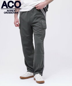 �ySALE�^40%OFF�zAVIREX �sCROSSOVER�tTRACK CARGO PANTS / �g���b�N �J�[�S�p���c / AVIREX / �A���B���b�N�X �A���B���b�N�X �p���c ���̑��̃p���c �O���[�� �u���b�N�y���������z