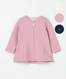 【SALE／30%OFF】組曲 KIDS 【90-100cm】フラワーキルト パーカー クミキョク トップス スウェット・トレーナー ネイビー パープル ホワイト【送料無料】