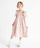 【SALE／20%OFF】branshes 肩あきワンピース ブランシェス ワンピース・ドレス ワンピース ピンク ホワイト