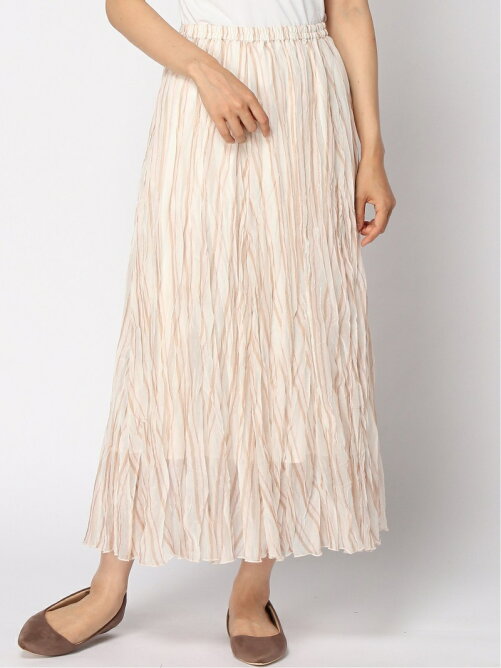 Spick Span シフォンストライプ プリーツスカート Rakuten Fashion 楽天ファッション 旧楽天ブランドアベニュー Be9792