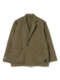 【SALE／50%OFF】B:MING by BEAMS RUSSEL ATHLETIC * B:MING by BEAMS / 別注 ドライパワー ルーズシルエット ジャケット ビームス アウトレット ジャケット・アウター テーラードジャケット・ブレザー ネイビー ブラック【送料無料】