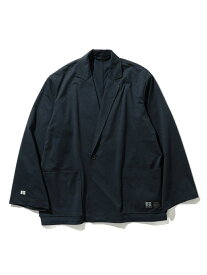 【SALE／50%OFF】B:MING by BEAMS RUSSEL ATHLETIC * B:MING by BEAMS / 別注 ドライパワー ルーズシルエット ジャケット ビームス アウトレット ジャケット・アウター テーラードジャケット・ブレザー ネイビー ブラック【送料無料】