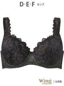 Wing Lesiage ウイング ブラジャー 包みこむようなフィット感 安定感のあるつけごこち ウイング インナー・ルームウェア ブラジャー レッド ゴールド ブルー【送料無料】