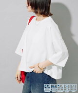 FREAK'S STORE 限定展開 ＜接触冷感・吸水速乾・UVカット・抗菌・防臭＞STORATECH クロップド ワイド Tシ…
