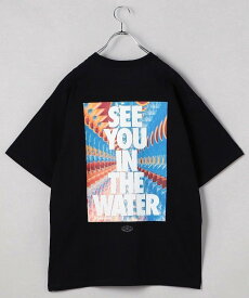 MAGIC NUMBER SEE YOU IN THE WATER ART by ERI/ シーユーインザウォーター フリークスストア トップス カットソー・Tシャツ ホワイト ブラック【送料無料】