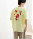 『別注』HOT STUFF×SENSE OF PLACE プリントTシャツ A