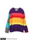 atmos pink x FUGGLER Crew Neck Knit Top MULTI