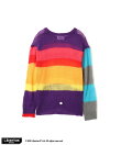 atmos pink x FUGGLER Crew Neck Knit Top MULTI