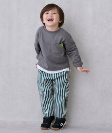 petit main NICOシェフパンツ ナルミヤオンライン パンツ その他のパンツ グリーン ネイビー ブルー ベージュ