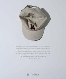JOURNAL STANDARD relume 《追加》NEW ERA / ニューエラ 別注 9THIRTY(TM) ハードウォッシュ Dodgers ジャーナル スタンダード レリューム 帽子 キャップ グレー ベージュ【送料無料】