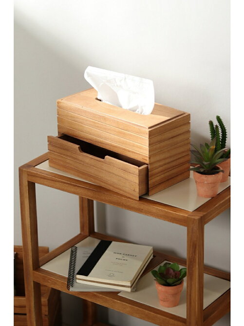 Ikka Wood ティッシュケース収納付き Rakuten Fashion 楽天ファッション 旧楽天ブランドアベニュー T