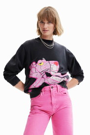 【SALE／30%OFF】Desigual Pink Panther スウェットシャツ デシグアル トップス スウェット・トレーナー グレー【送料無料】