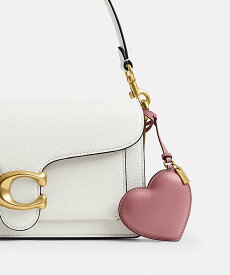 COACH ハート パフィ バッグ チャーム コーチ ファッション雑貨 チャーム・キーチェーン ピンク【送料無料】