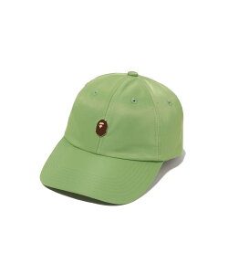 A BATHING APE ONE POINT PANEL CAP �A �x�C�V���O �G�C�v �X�q �L���b�v �O���[�� �l�C�r�[ �u���b�N�y���������z