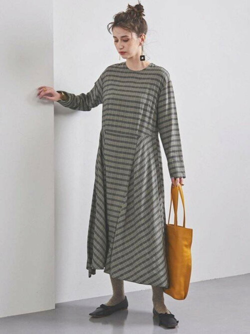 United Arrows Ltd Outlet Uwsc チェック ロング ワンピース Rakuten Fashion 楽天ファッション 旧楽天ブランドアベニュー 8796