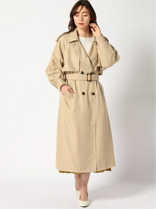 Geera ルーズシルエットトレンチコート Rakuten Fashion 楽天ファッション 旧楽天ブランドアベニュー Cf6796