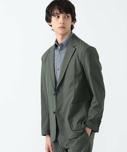 �ySALE�^60%OFF�zBEAMS HEART MEN DotAir(R) �������W 2�{�^�� �W���P�b�g 24SS �r�[���X �A�E�g���b�g �W���P�b�g�E�A�E�^�[ �e�[���[�h�W���P�b�g�E�u���U�[ �u���[ �O���[���y���������z