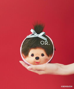 OVERRIDE OVERRIDE x Monchhichi STRAP POUCH / �I�[�o�[���C�h �I�[�o�[���C�h ���z�E�|�[�`�E�P�[�X �|�[�` �u���b�N �s���N�y���������z