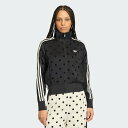 adidas 【公式】アディダス adidas 返品可 サテン ポルカドット TTトラックトップ アディダス トップス その他のトッ…