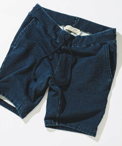 BEAMS PLUS REMI RELIEF / �ʒ� Indigo Sweat Shorts �r�[���X ���� �p���c ���̑��̃p���c �u���[�y���������z