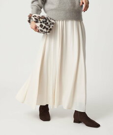 UNITED ARROWS green label relaxing ナロー フレア スカート ユナイテッドアローズ グリーンレーベルリラクシング スカート ロング・マキシスカート ホワイト ブルー ブラック【送料無料】