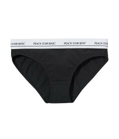 PEACH JOHN コットンメインの生地を生かしたシンプルショーツ.コットンMIXロゴショーツ ピーチ・ジョン インナー・ルームウェア ショーツ グレー ブルー ブラック