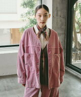 LEPSIM ヴィンテージコーデュロイシャツカーディガン レプシィム トップス シャツ・ブラウス ブラウン ピ…