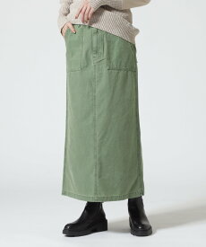 【SALE／50%OFF】AVIREX ≪WEB&DEPOT限定≫BAKER SKIRT/ ベイカースカート アヴィレックス パンツ その他のパンツ グリーン ブラック【送料無料】