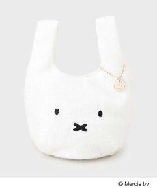 【SALE／30%OFF】OPAQUE.CLIP 【miffyコラボ】キラキラマルシェバッグ オペークドットクリップ バッグ ハンドバッグ ホワイト ブラック ベージュ シルバー ゴールド