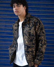 YEVS ゴブランJKT イーブス ジャケット・アウター ブルゾン・ジャンパー ブラック ブラウン【送料無料】