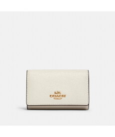 COACH OUTLET 【公式】ファイブ リング キー ケース コーチ　アウトレット 財布・ポーチ・ケース その他の財布・ポーチ・ケース ホワイト【送料無料】
