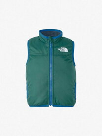 THE NORTH FACE ベビー リバーシブルコージーベスト ザ・ノース・フェイス ジャケット・アウター マウンテンパーカー グリーン【送料無料】