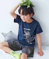 devirock 綿100% デビラボROOM ボーイズ半袖パジャマ 子供服 キッズ 男の子 パジャマ 26SS デビロック イ…
