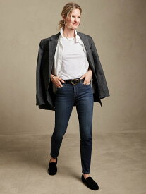 【SALE／40%OFF】BANANA REPUBLIC FACTORY STORE (W)BANANA REPUBLIC FACTORY STORE スキニージーンズ バナナ・リパブリック ファクトリーストアー パンツ ジーンズ・デニムパンツ ネイビー【送料無料】