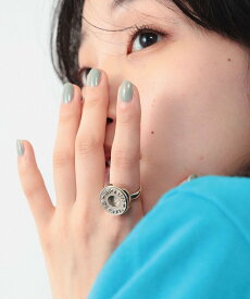 BEAMS BOY BEAMS BOY / ドーナツ ボタン リング ビームス ウイメン アクセサリー・腕時計 その他のアクセサリー・腕時計 シルバー ゴールド【送料無料】