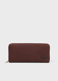 【SALE／30%OFF】Paul Smith 【公式】ステッチハイライト ラウンドジップ 長財布 ポール・スミス　アウトレット 財布・ポーチ・ケース 財布 ブラック レッド【送料無料】