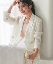 La boutique BonBon 【完売カラー再予約決定!・新色登場】メッシュメタルボタンライトジャケット ラブティックボンボン ジャケット・アウター テーラードジャケット・ブレザー ホワイト グレー ブラウン ネイビー【送料無料】