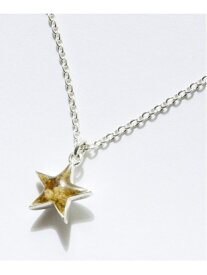 rehacer rehacer : ×VISCERAL Star Flower Necklace レアセル アクセサリー・腕時計 ネックレス ベージュ【送料無料】