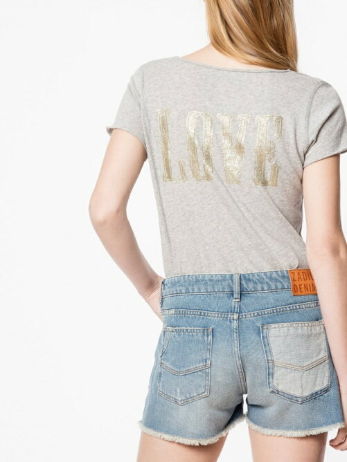 Zadig /& Voltaire Tunisien Mc Glitter Top