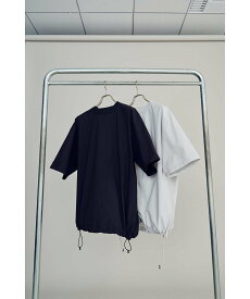 BEAMS BEAMS / テック ルーズ Tシャツ 24SS ビームス メン トップス カットソー・Tシャツ ブラック グレー【送料無料】