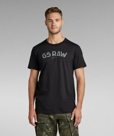【SALE／30%OFF】G-Star RAW 【公式ショップ】GS RAW GRAPHIC T-SHIRT/ブランドロゴT ジースターロゥ トップス カットソー・Tシャツ ブラック