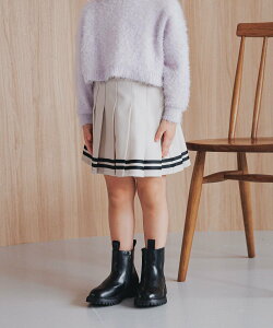 �ySALE�^50%OFF�zGLOBAL WORK CHEER ON�v���[�c/100-110cm�W�J/213632 �O���[�o�����[�N �X�J�[�g �~�j�X�J�[�g �u���b�N �O���[ �x�[�W��