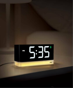 HIROB BRAUN DIGITAL ALARM CLOCK BC27B �q���u �C���e���A�E�����G�� ���v �u���b�N�y���������z
