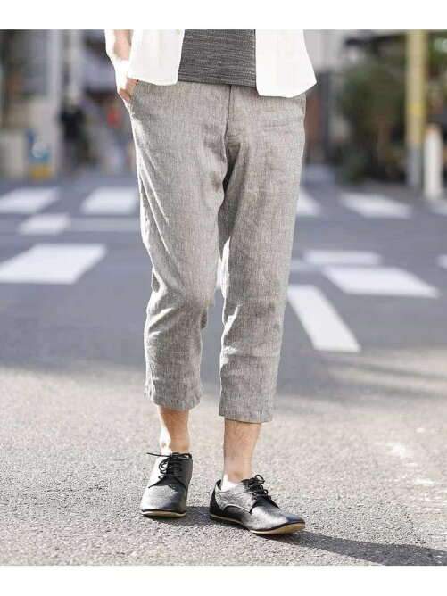Mk Michel Klein Homme 麻混 ストレッチ 初夏対応 カジュアルクロップドパンツ Rakuten Fashion 楽天ファッション 旧楽天ブランドアベニュー Cv7802