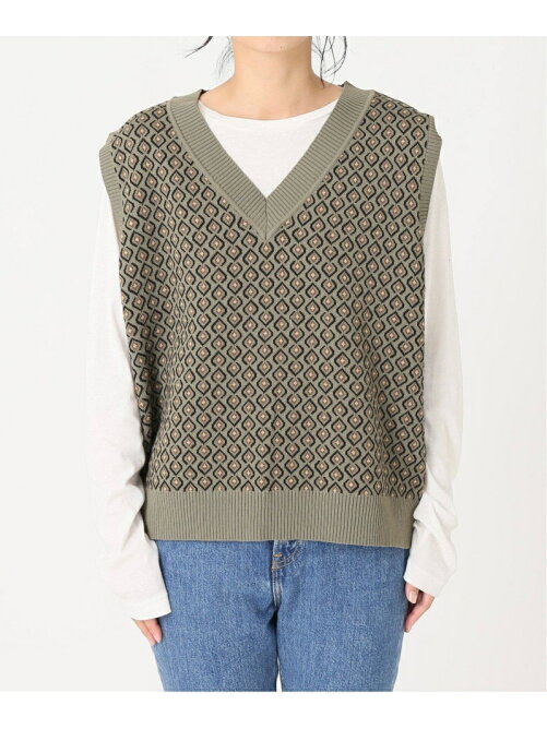 Journal Standard Relume ジャガードニットベスト Rakuten Fashion 楽天ファッション 旧楽天ブランドアベニュー Dp2802