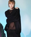 【SALE／40%OFF】MAISON SPECIAL Royal Cashmere Special Blushed Prime-Over V-Neck Knit Cardigan メゾンスペシャル トップス カーディガン ブラウン ブラック ホワイト ブルー【送料無料】