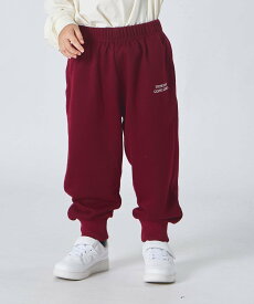 【SALE／50%OFF】pairmanon 【まいにちスウェット】ユニセックス 裏毛 ワンポイント刺繍入り ジョガーパンツ ペアマノン パンツ ジャージ・スウェットパンツ ブラック ワインレッド グレー