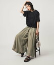【SALE／40%OFF】UNITED ARROWS green label relaxing 【WEB限定】＜at ease＞ボイル キュロット パンツ ユナイテッド…