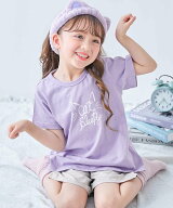 devirock 綿100% デビラボROOM ガールズ半袖パジャマ 子供服 キッズ 女の子 パジャマ 26SS デビロック イ…