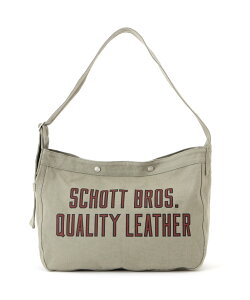Schott NEWSPAPER BAG SCHOTT BROS/�j���[�X�y�[�p�[�o�b�O �V���b�g�u���X �V���b�g �o�b�O ���̑��̃o�b�O �x�[�W���y���������z
